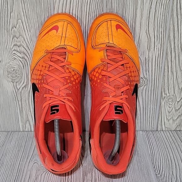 Nike Elastico Pro 11 Indoor Soccer Shoes Orange Men's 12 - Picture 6 of 12